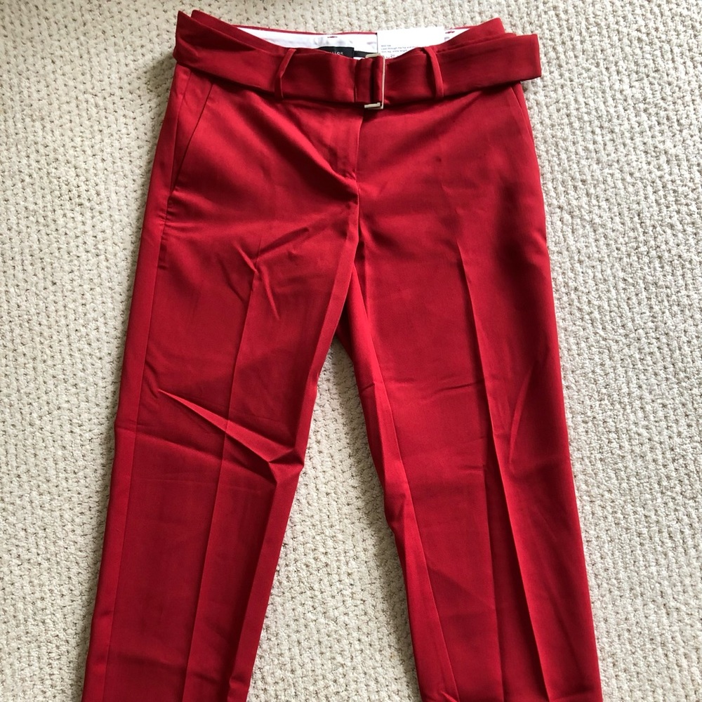 Ann Taylor, size 0, red work pant
